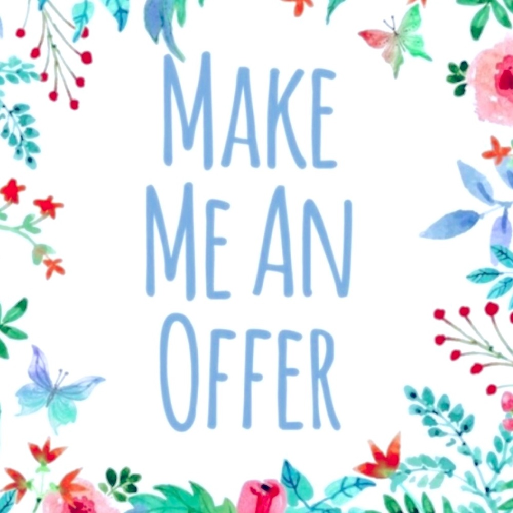 🤍 Offers are always welcome!